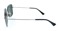 Maui Jim MJ0590S-001 Lipine Silver Square Mens Sunglasses