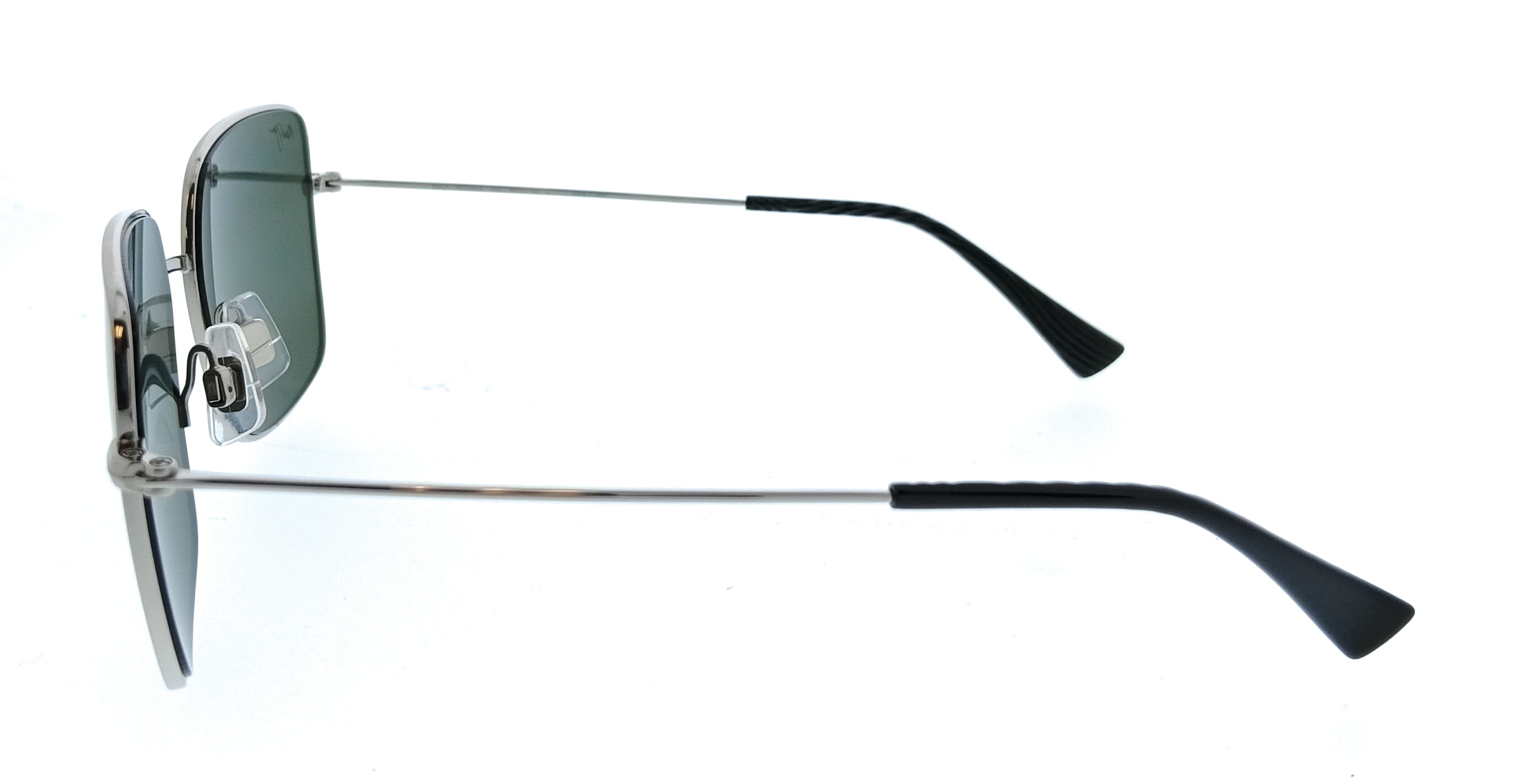 Maui Jim MJ0590S-001 Lipine Silver Square Mens Sunglasses