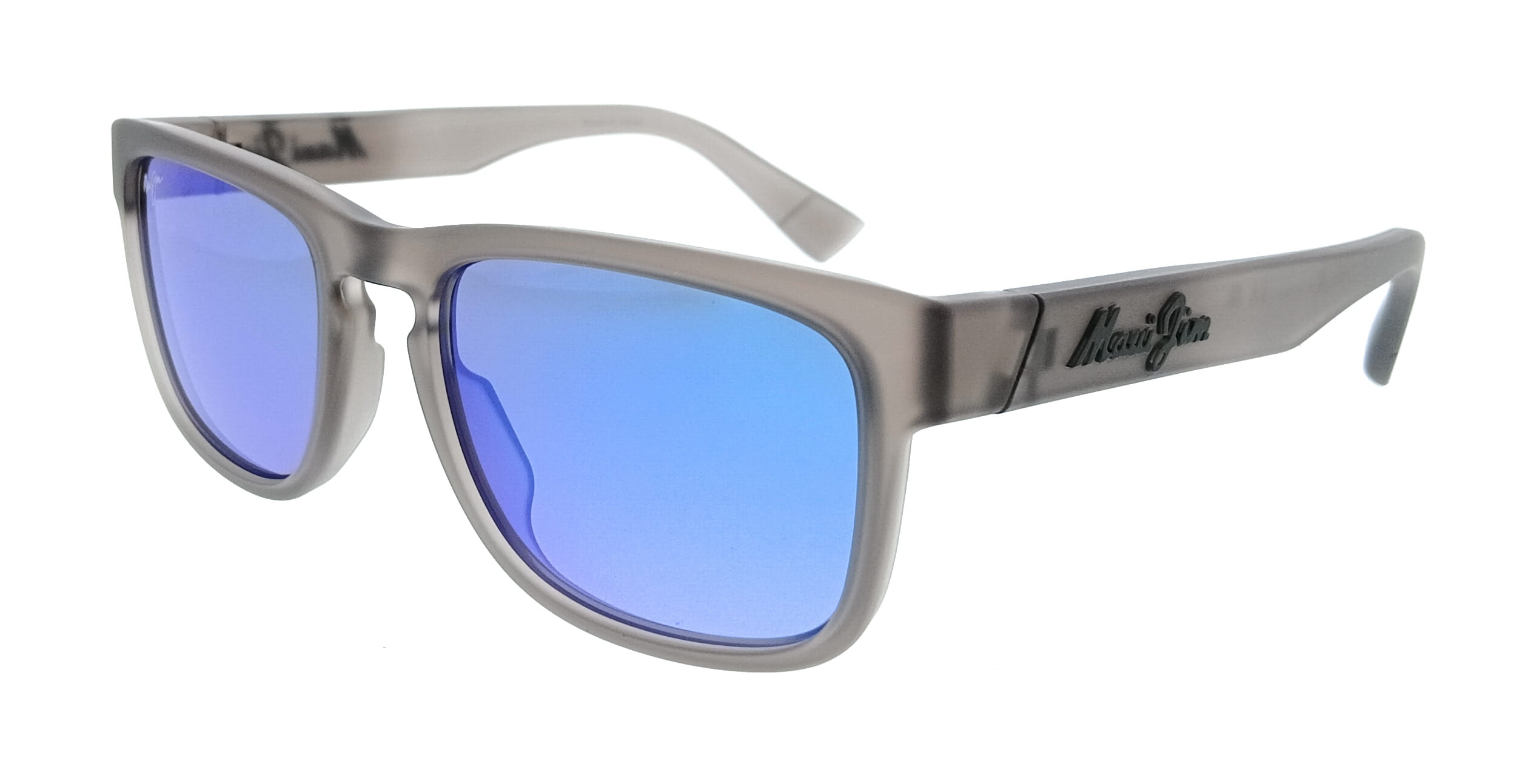 Maui Jim MJ0593S-004 Kupulau Gray Rectangular Mens Sunglasses