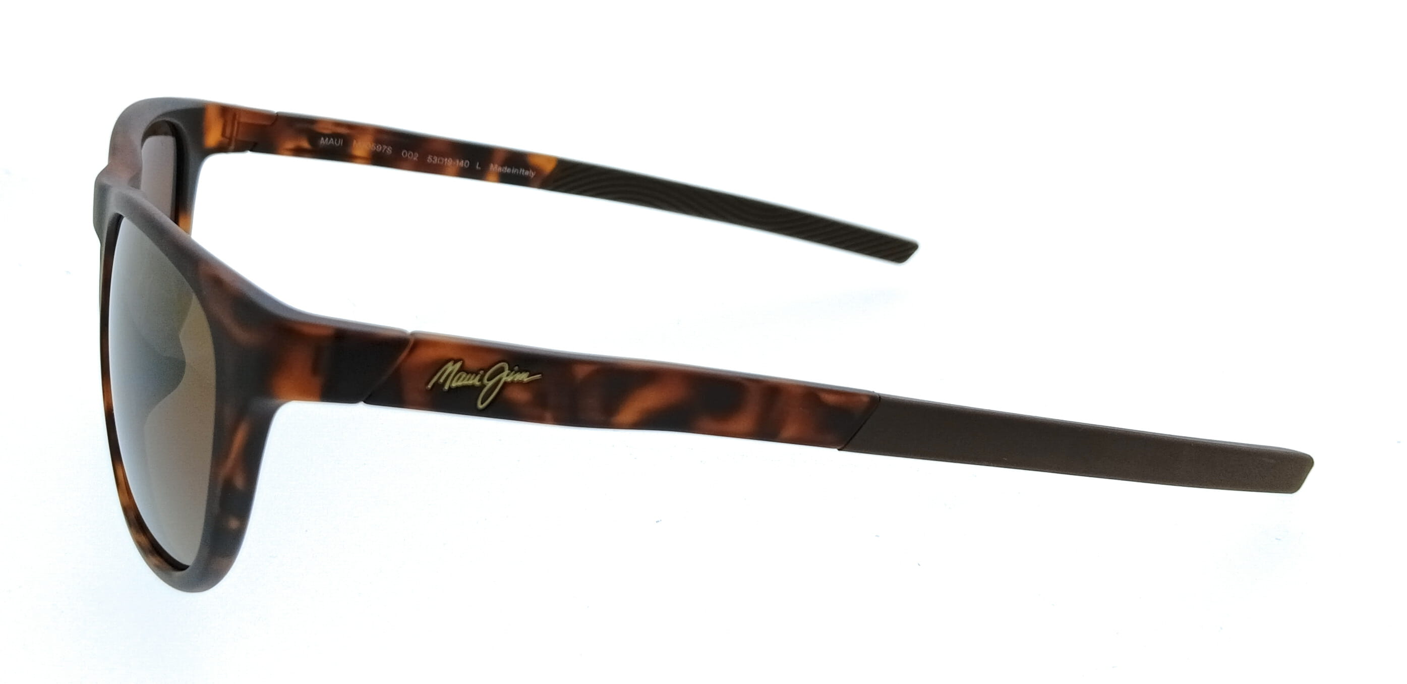 Maui Jim MJ0597S-002 Melemele Brown Round Womens Sunglasses