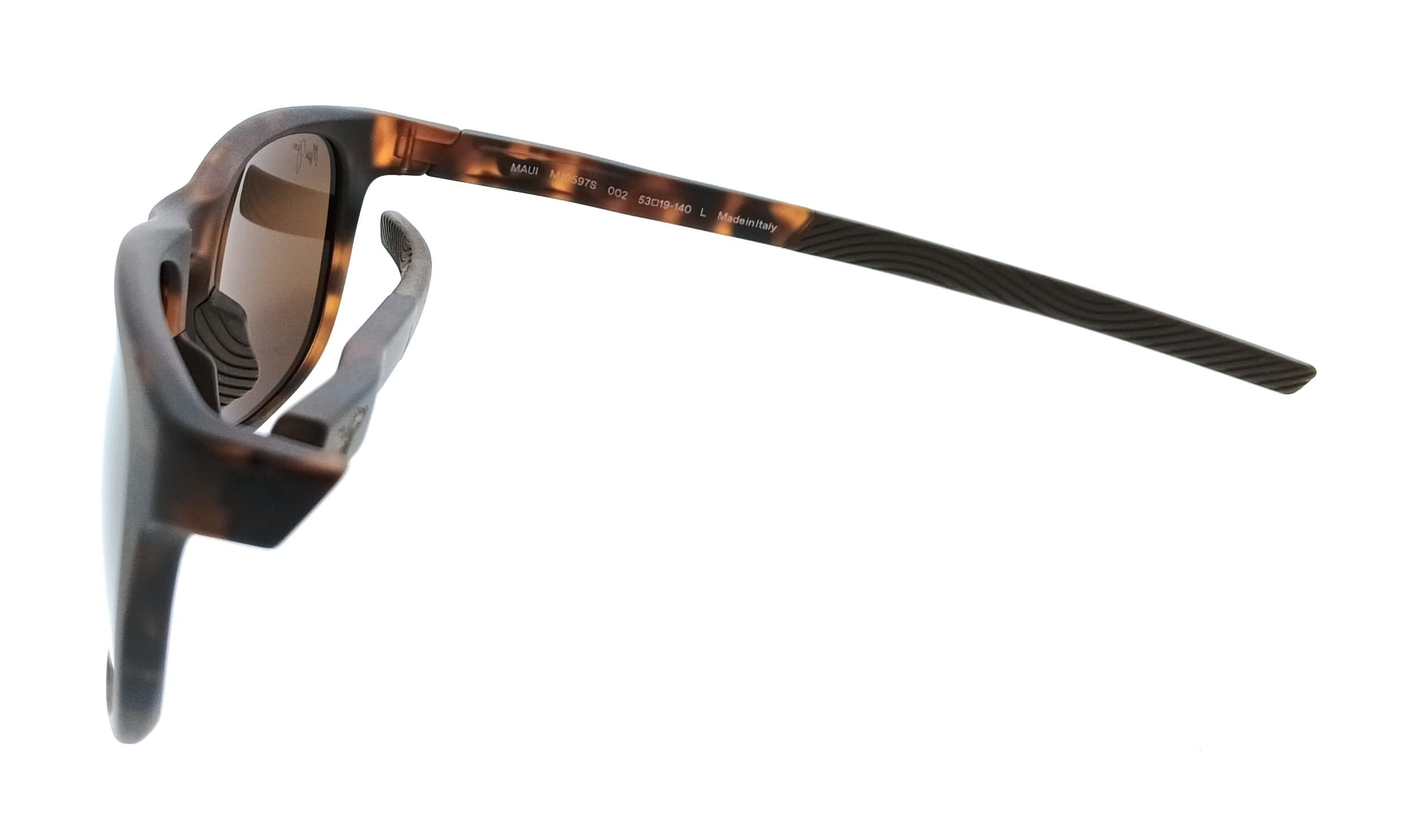 Maui Jim MJ0597S-002 Melemele Brown Round Womens Sunglasses