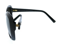 Maui Jim MJ0735S-009 Orchid Black Oversized Womens Sunglasses