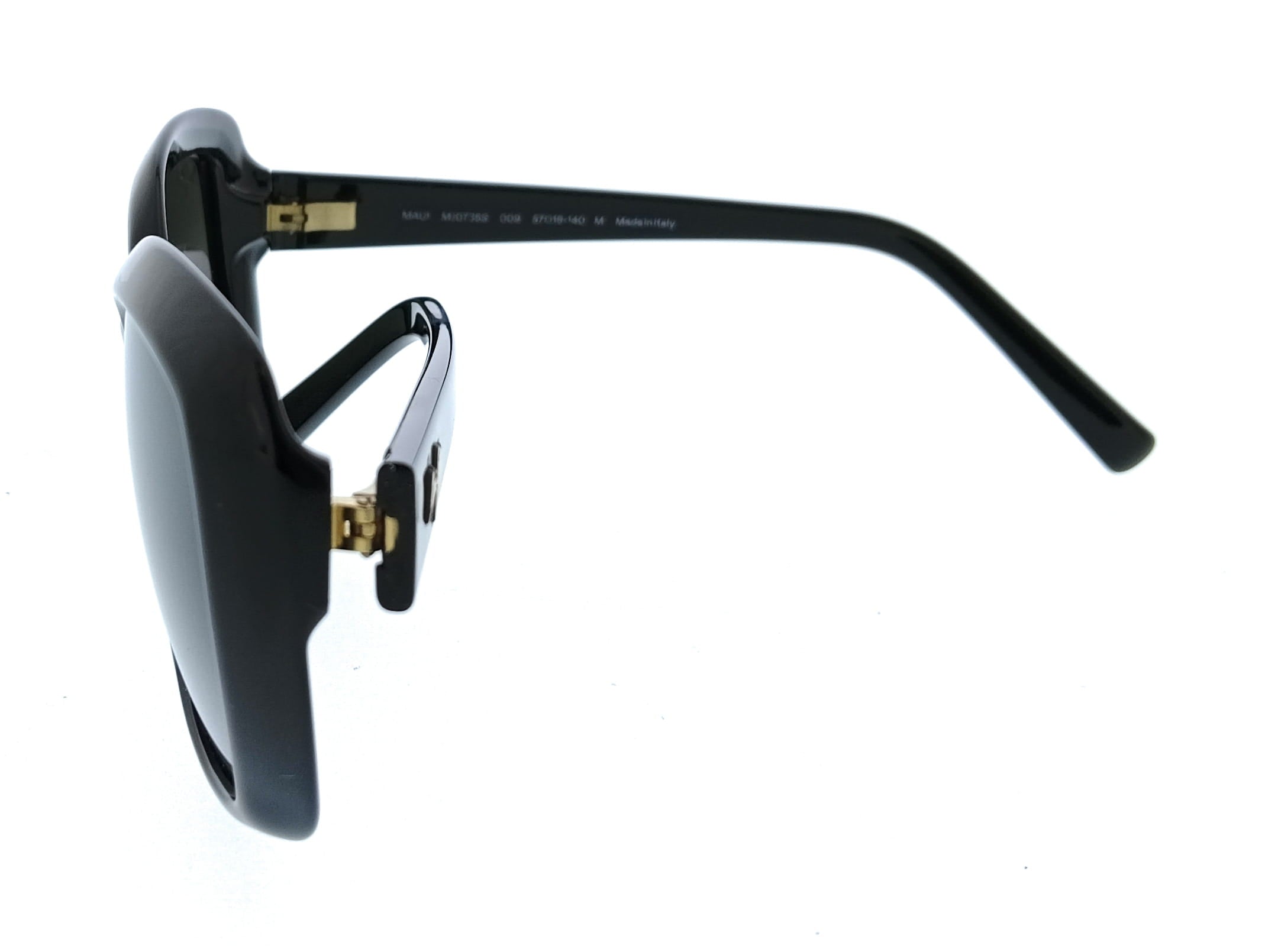 Maui Jim MJ0735S-009 Orchid Black Oversized Womens Sunglasses