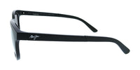 Maui Jim MJ0737S-007 Koko Head Black Round Mens Sunglasses