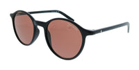 Montblanc MB0324S-006 Black Round Mens Sunglasses