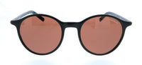 Montblanc MB0324S-006 Black Round Mens Sunglasses