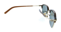 Montblanc MB0390S-005 Brown Square Mens Sunglasses