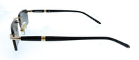 Montblanc MB0484S-001 Gold Grey Rimless Mens Sunglasses