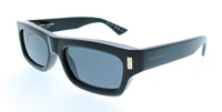 Saint Laurent SL 837-001 Black Rectangle Mens Sunglasses