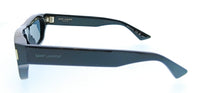 Saint Laurent SL 837-001 Black Rectangle Mens Sunglasses