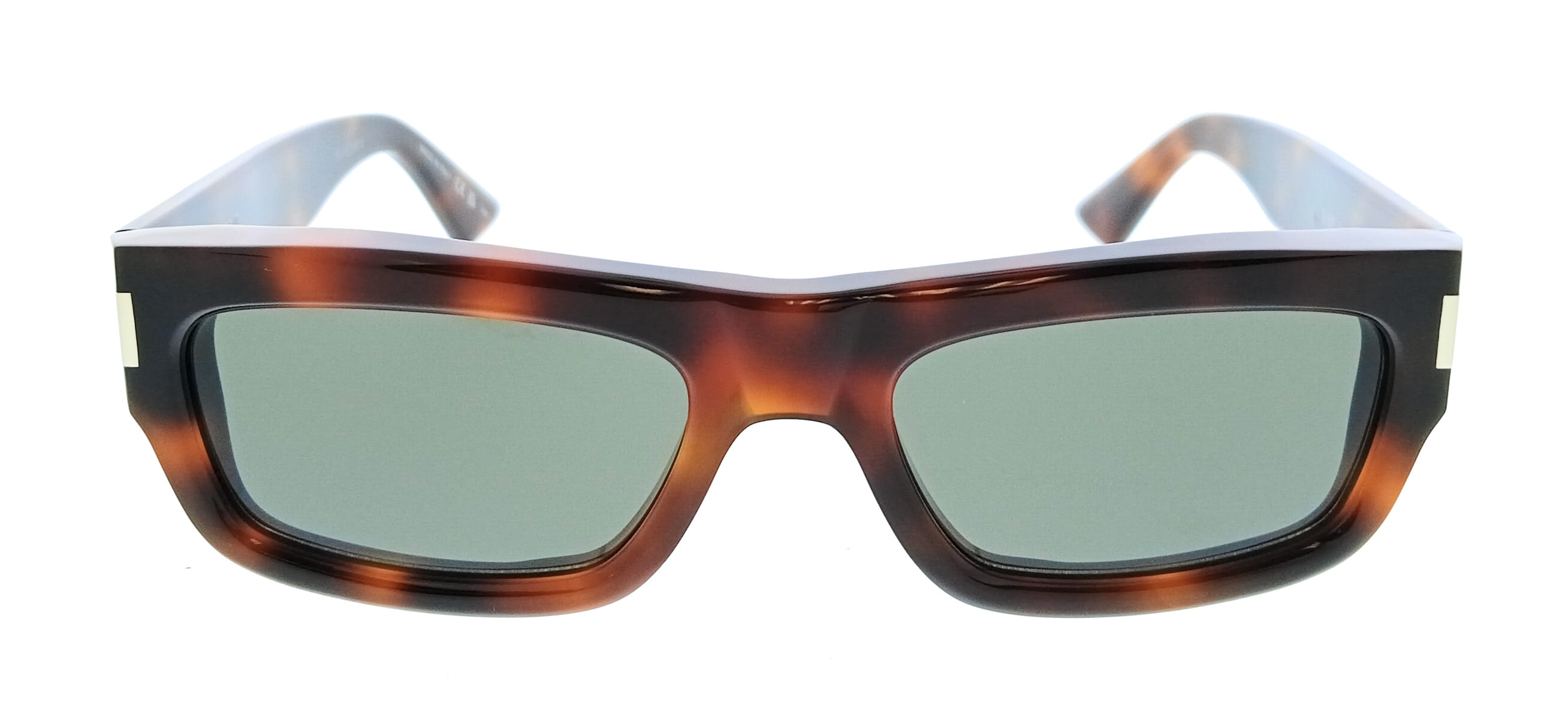 Saint Laurent SL 837-002 Havana Rectangle Mens Sunglasses