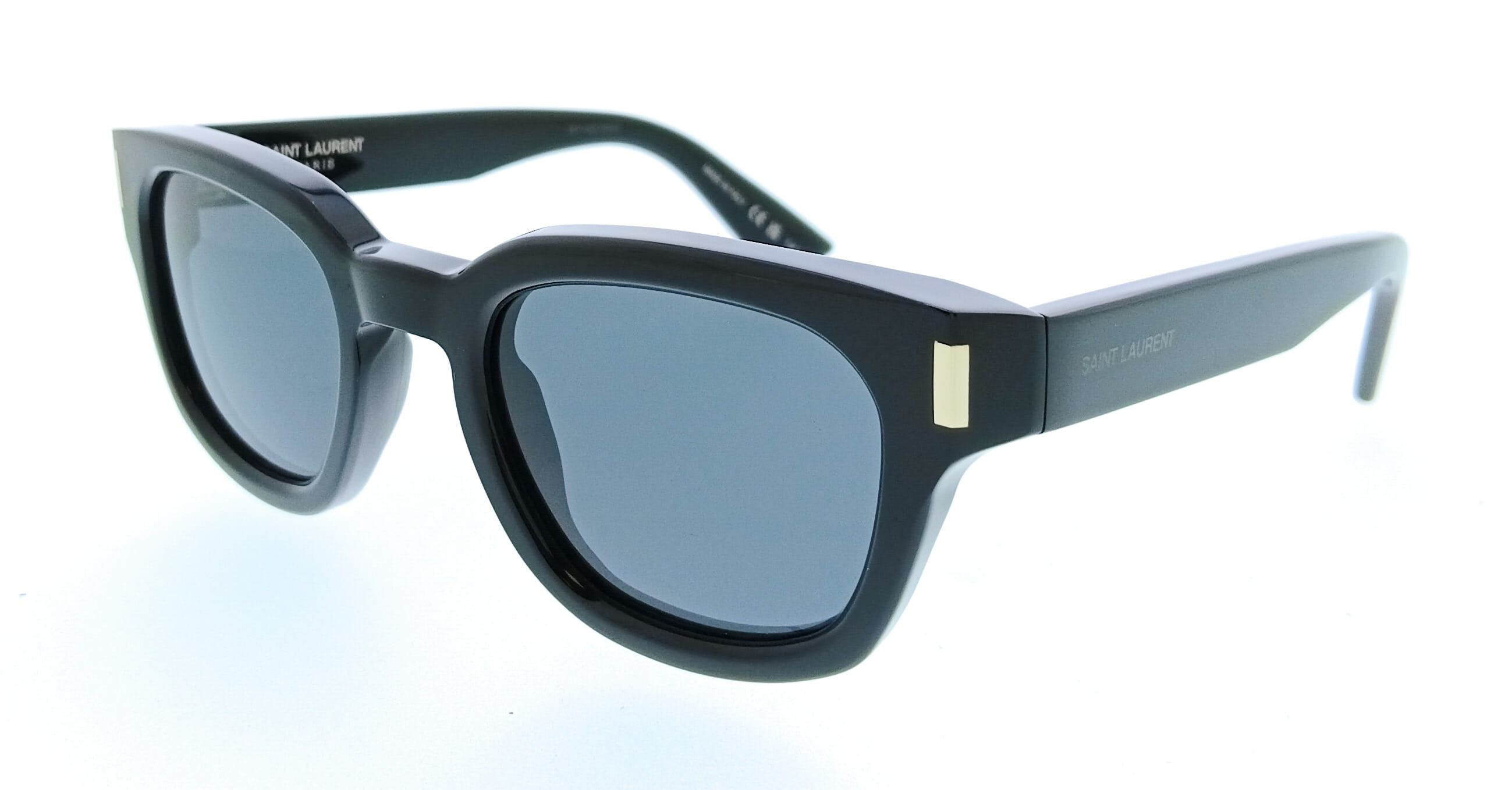 Saint Laurent SL 838-005 Black Square Mens Sunglasses