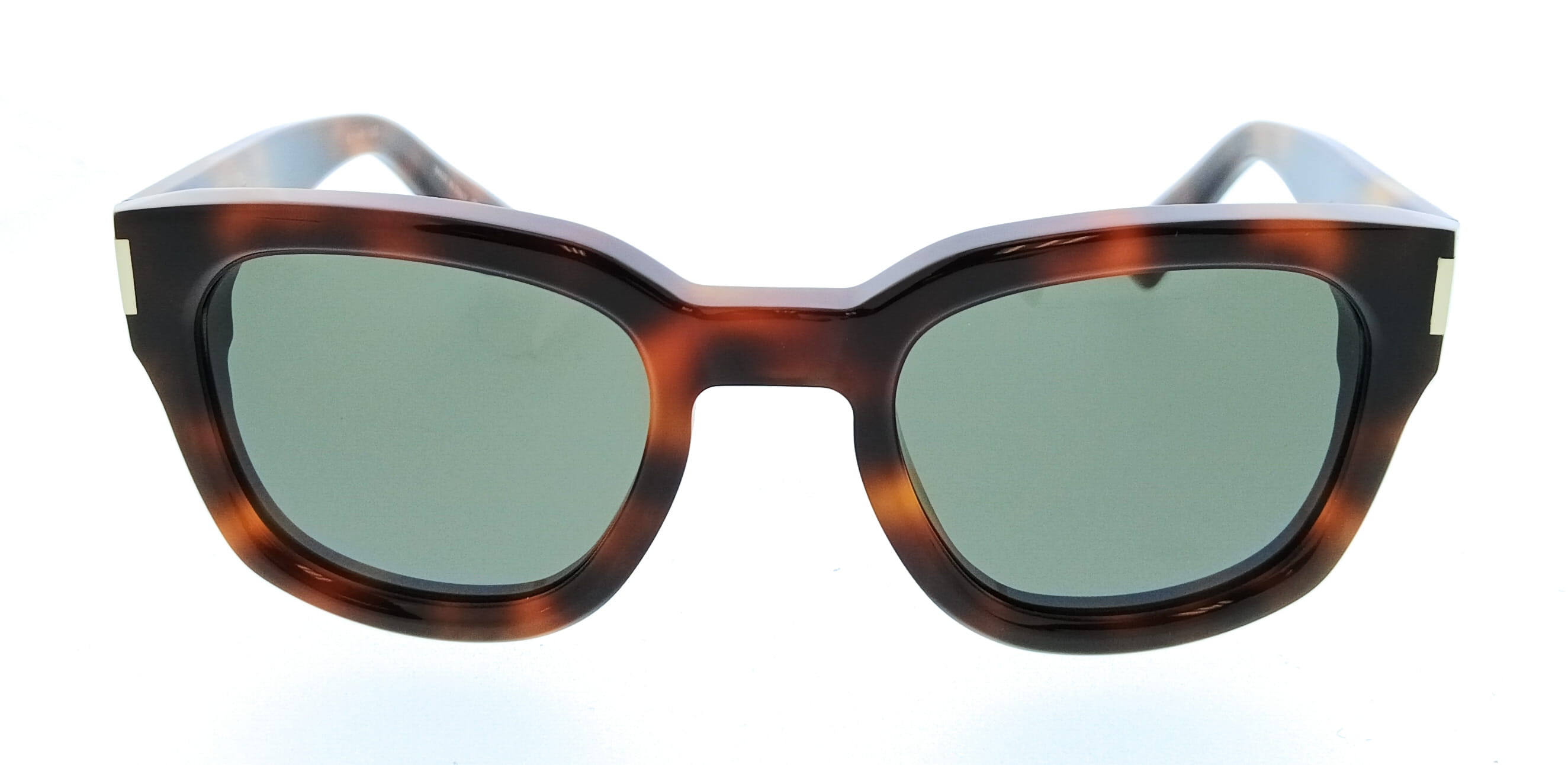 Saint Laurent SL 838-006 Havana Square Mens Sunglasses