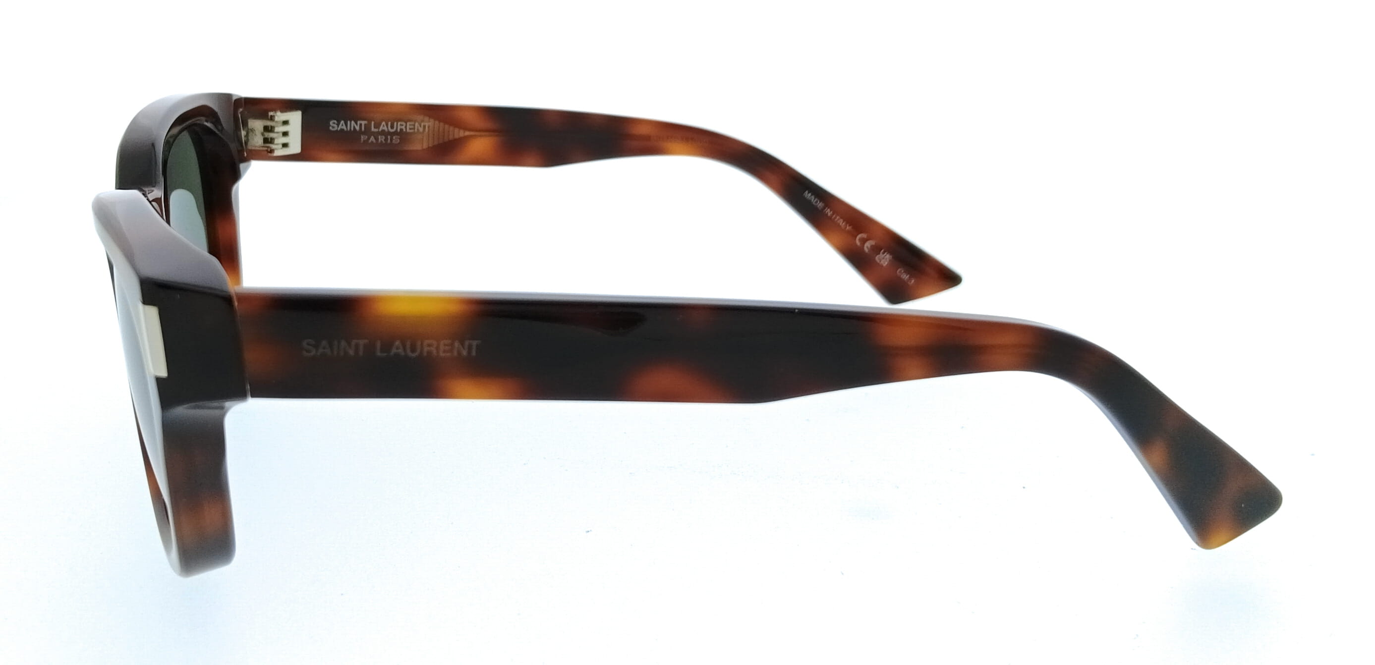 Saint Laurent SL 838-006 Havana Square Mens Sunglasses