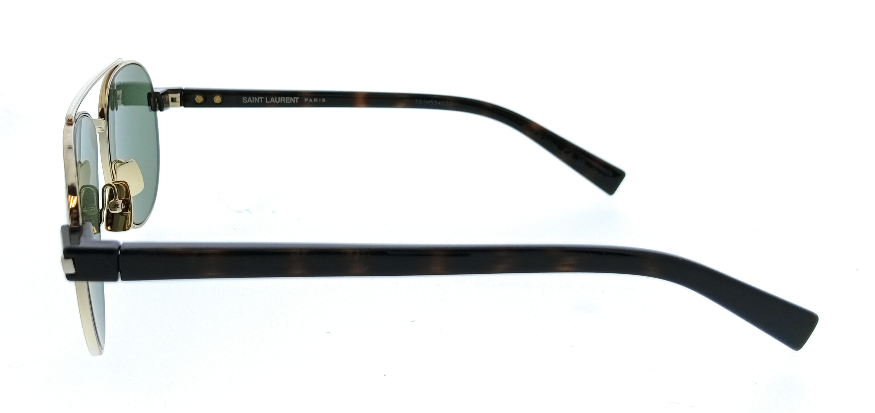 Saint Laurent SL 843-003 Gold Aviator Mens Sunglasses