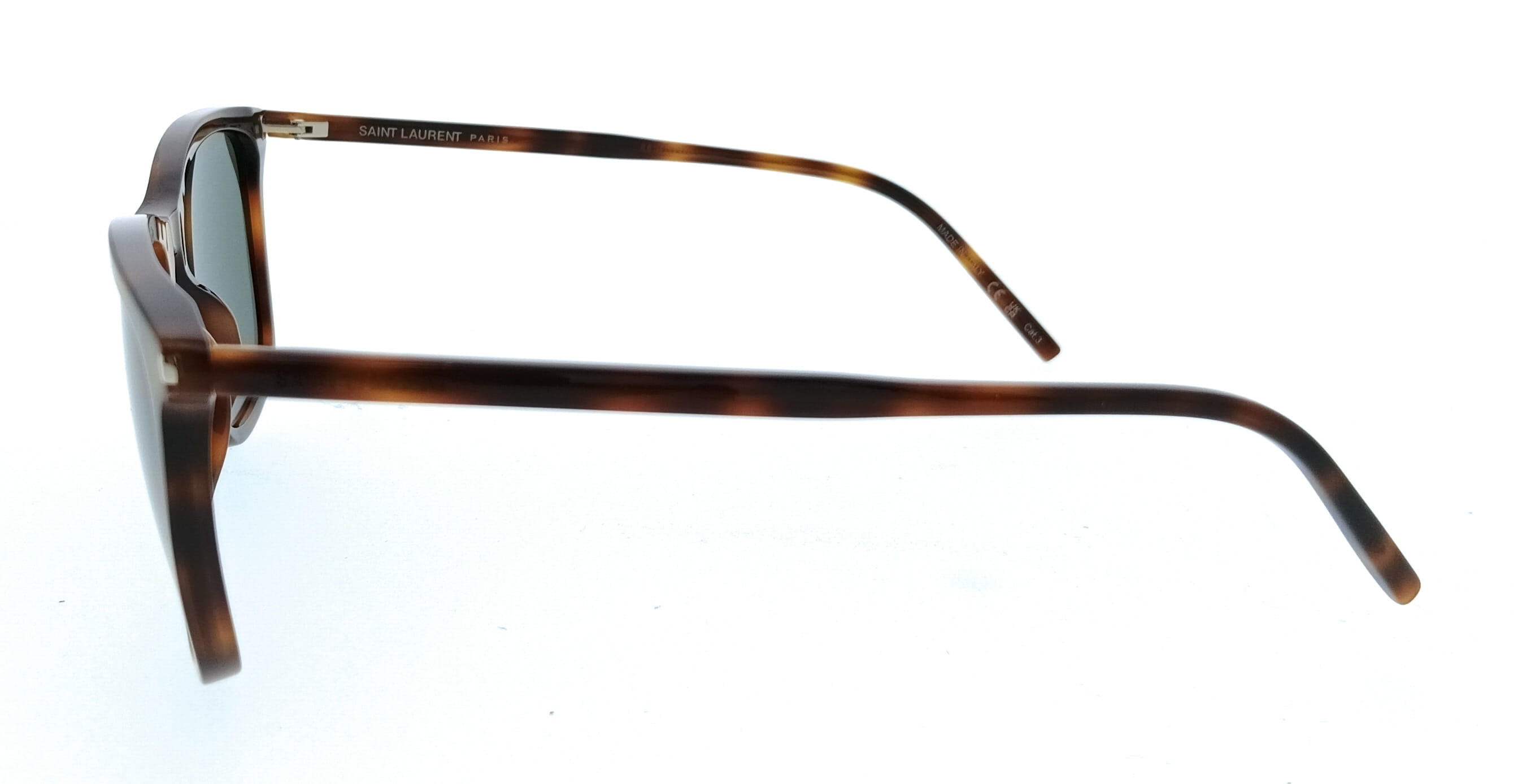 Saint Laurent SL 851-001 Havana Square Mens Sunglasses