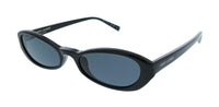 Saint Laurent SL 871 SUE-001 Black Oval Womens Sunglasses
