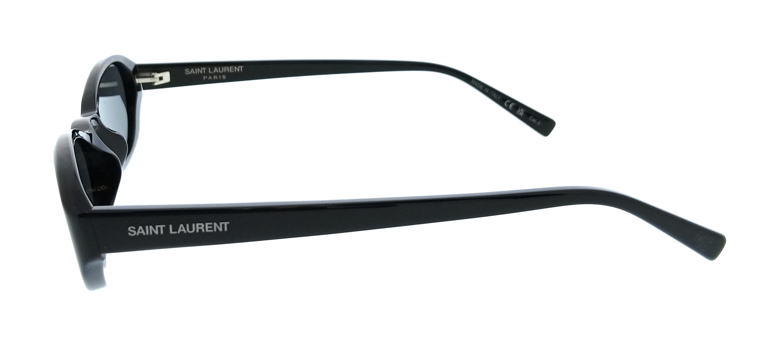Saint Laurent SL 871 SUE-001 Black Oval Womens Sunglasses