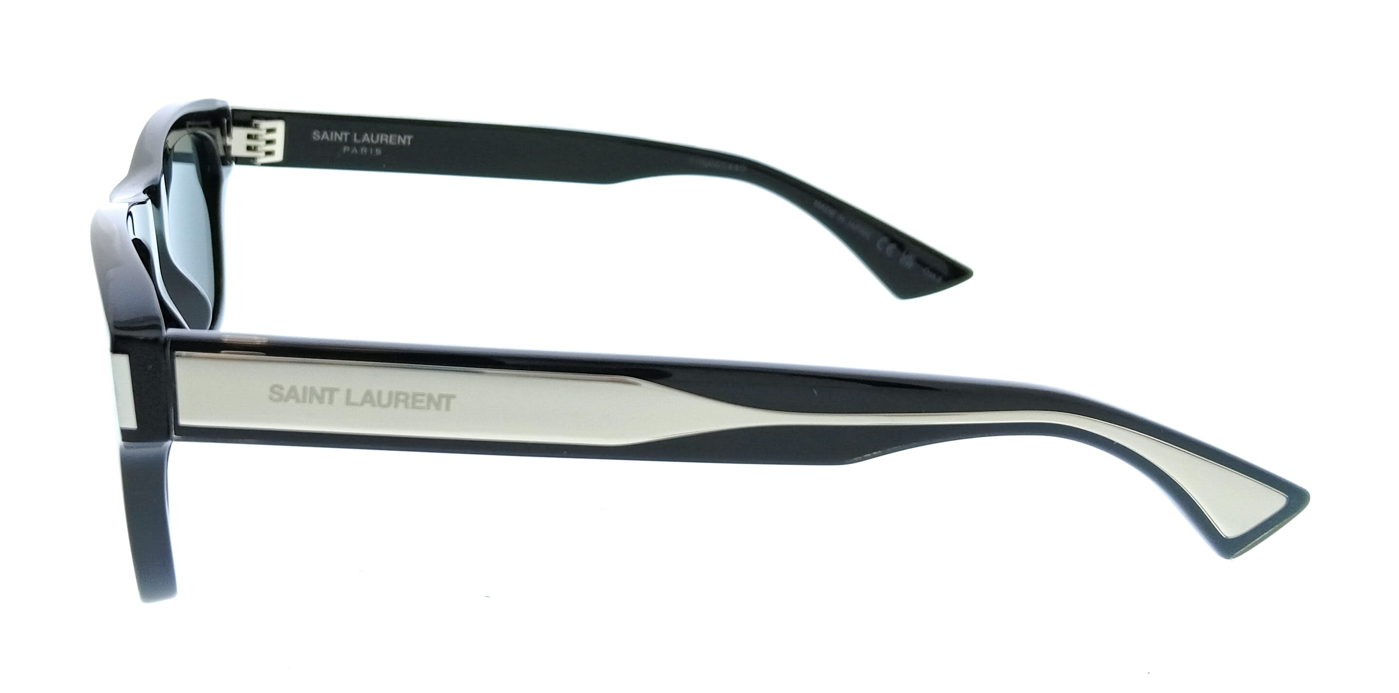 Saint Laurent SL 877-001 Black Square Womens Sunglasses