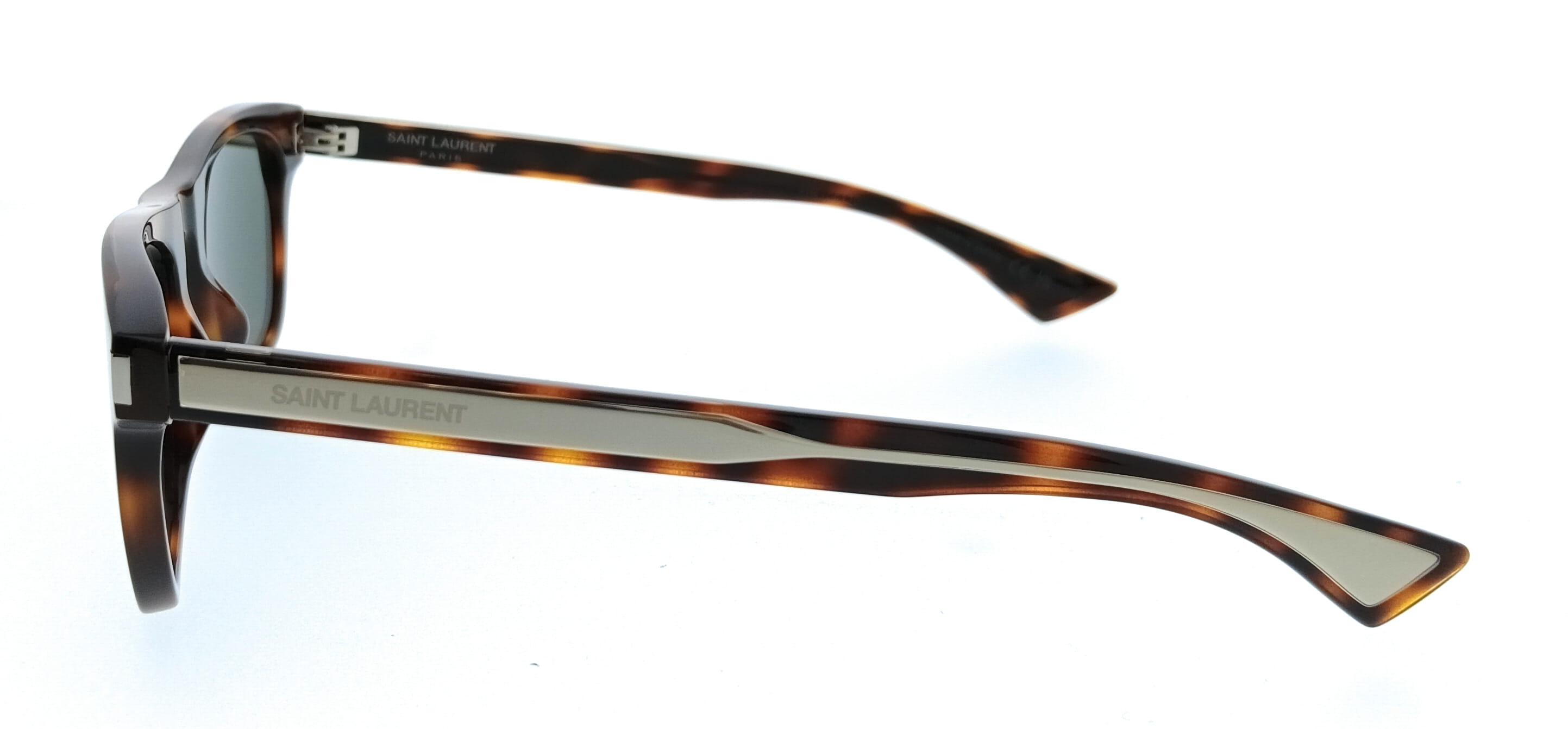 Saint Laurent SL 879-003 Havana Square Womens Sunglasses