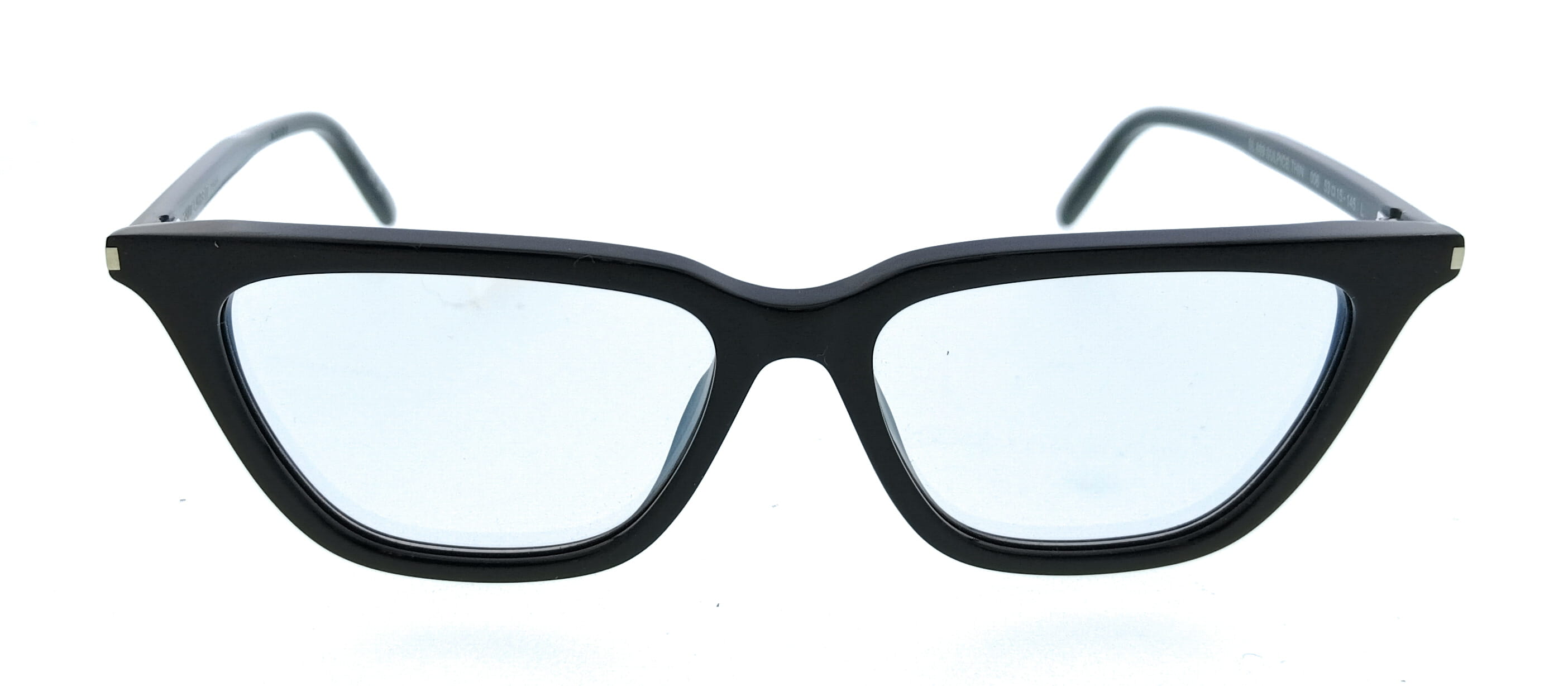 Saint Laurent SL 889 SULPICE THIN-006 Transparent Cat Eye Womens