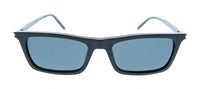 Saint Laurent SL 890 BETTY THIN-001 Black Rectangle Womens Sunglasses