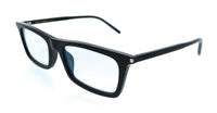 Saint Laurent SL 890 BETTY THIN-006 Transparent Rectangle Womens Sunglasses