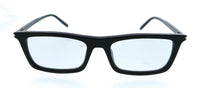Saint Laurent SL 890 BETTY THIN-006 Transparent Rectangle Womens Sunglasses