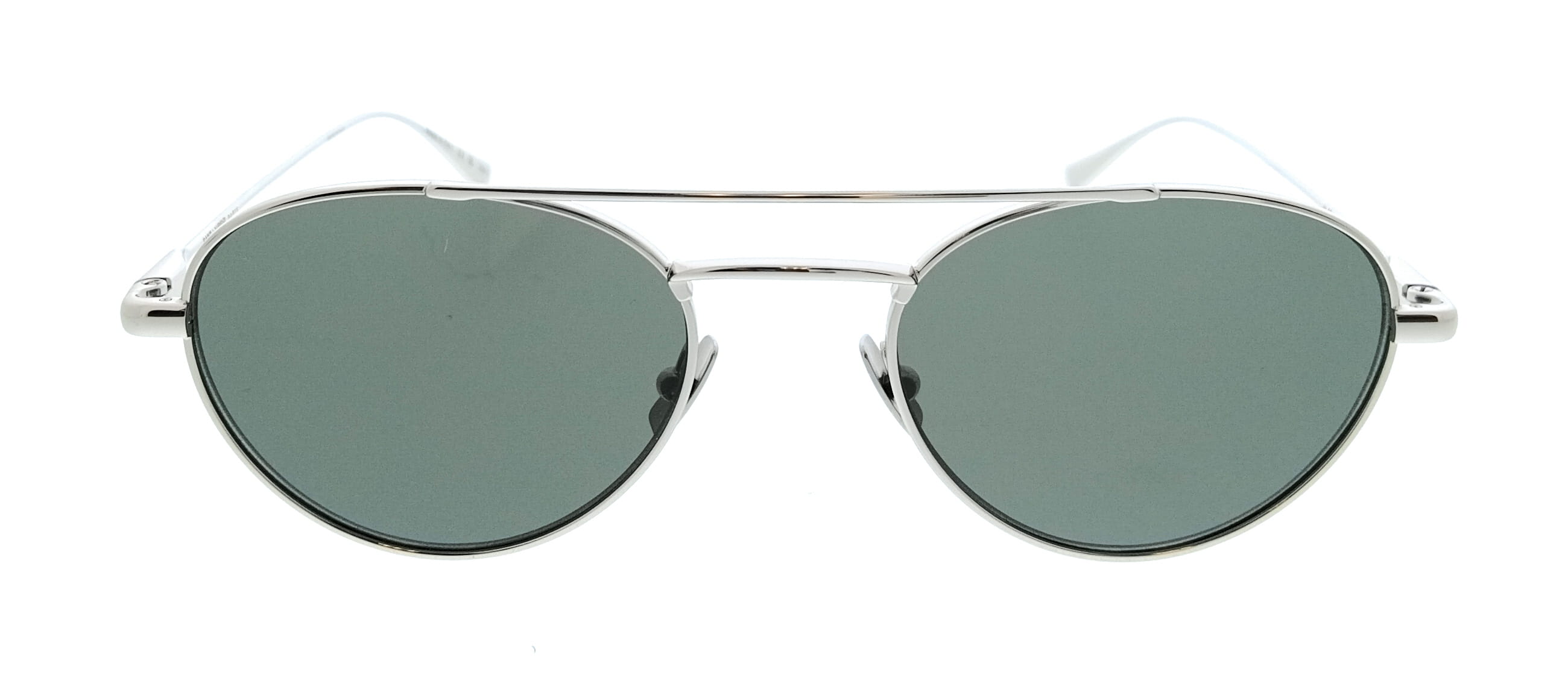 Saint Laurent SL 97-002 Silver Aviator Womens Sunglasses