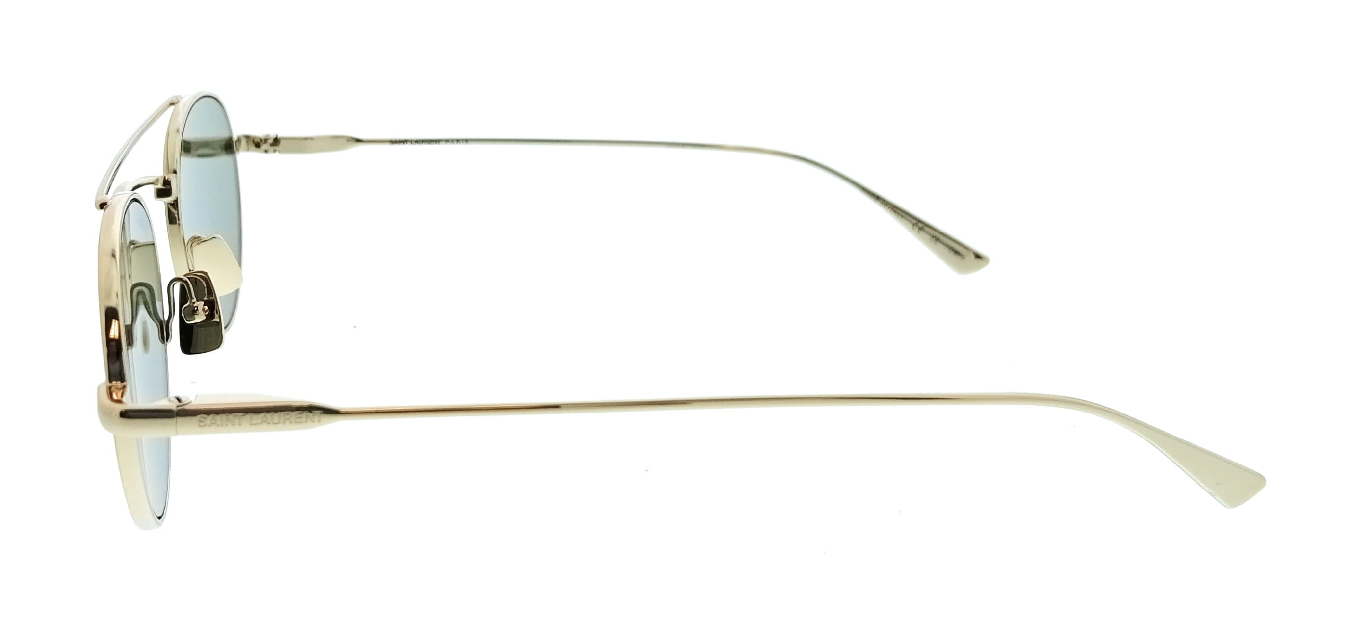 Saint Laurent SL 97-004 Gold Aviator Womens Sunglasses