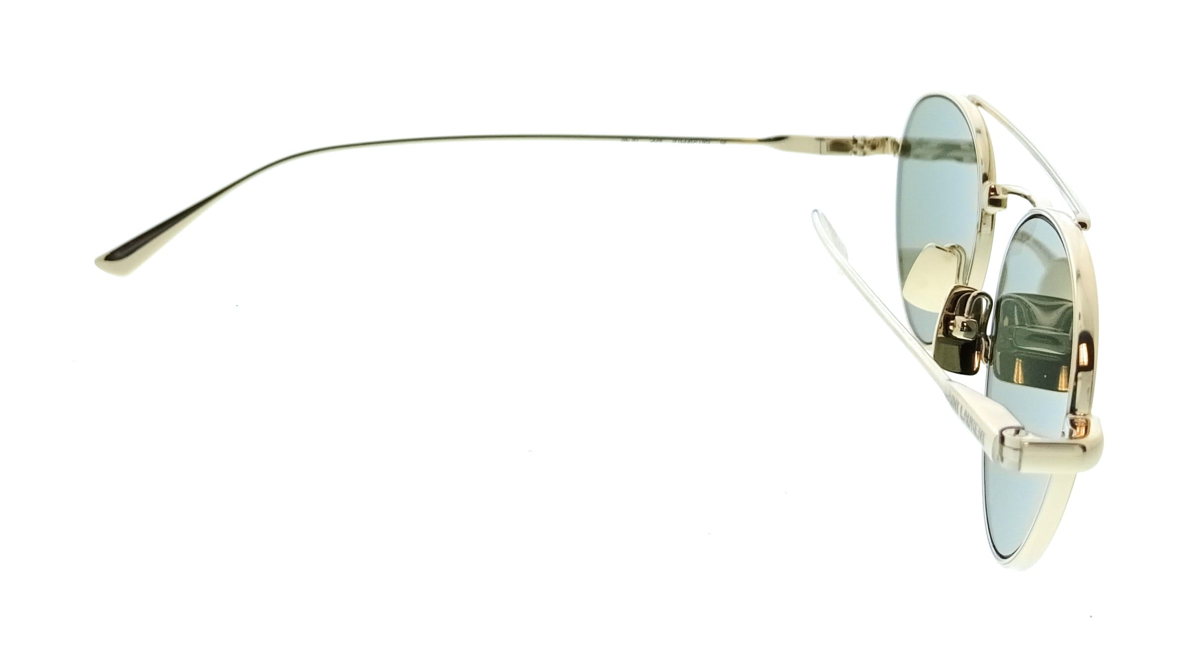 Saint Laurent SL 97-004 Gold Aviator Womens Sunglasses