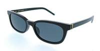 Saint Laurent SL M160-001 Black Rectangle Womens Sunglasses