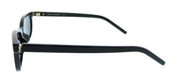 Saint Laurent SL M160-001 Black Rectangle Womens Sunglasses