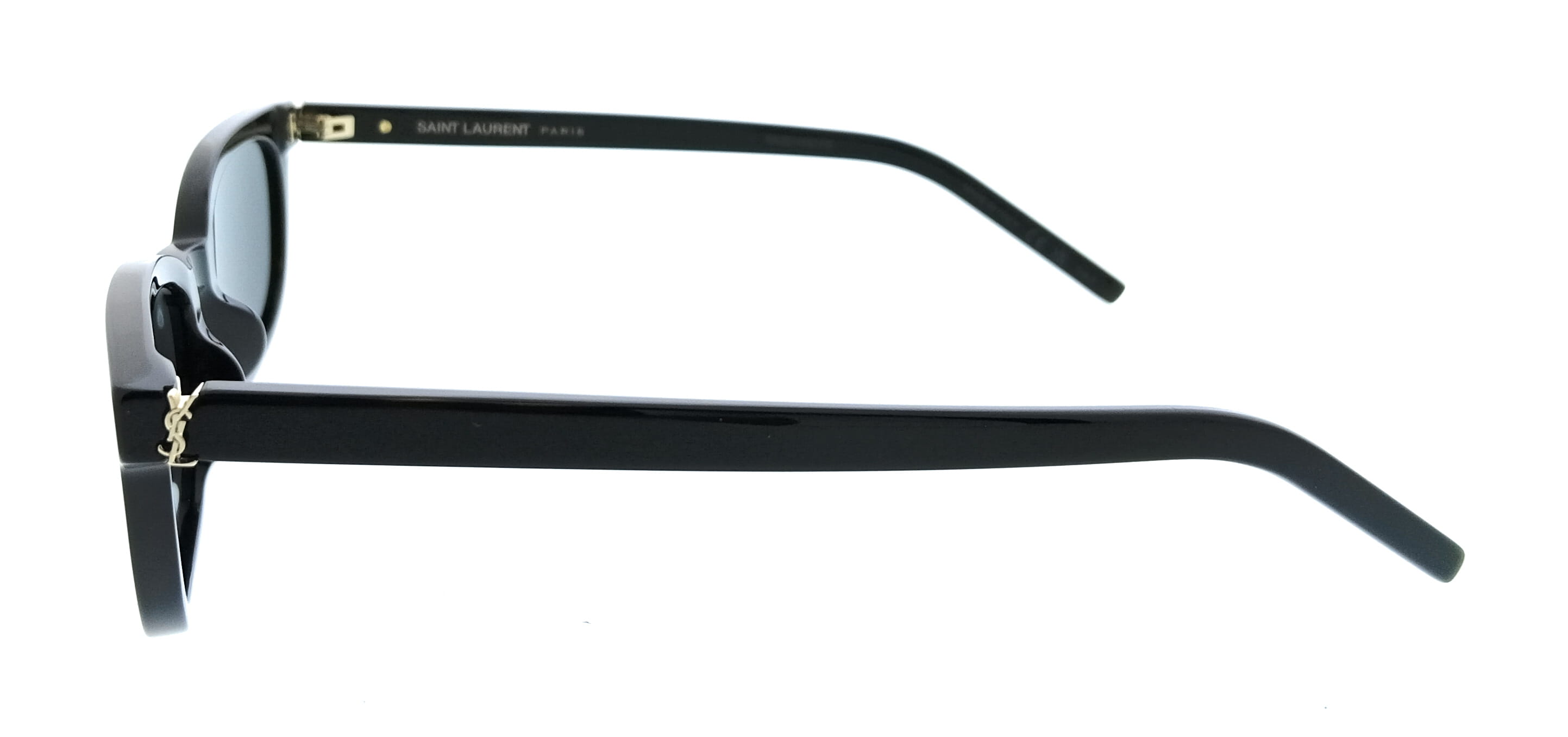 Saint Laurent SL M160-001 Black Rectangle Womens Sunglasses