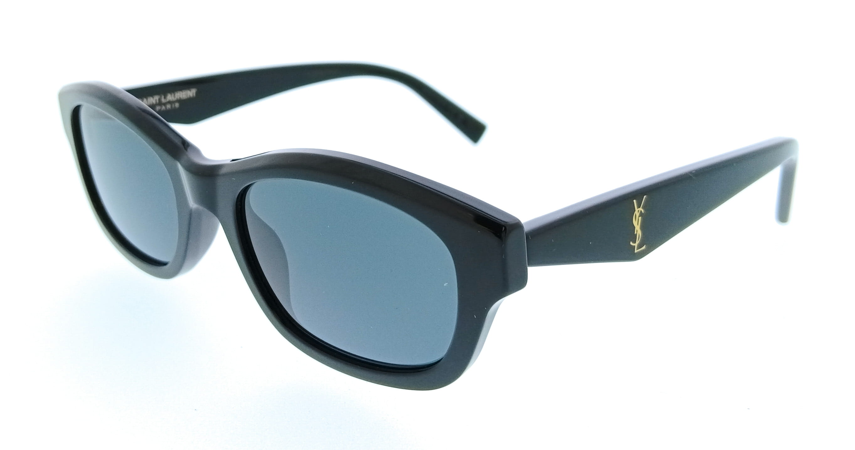 Saint Laurent SL M172-001 Black Rectangle Womens Sunglasses