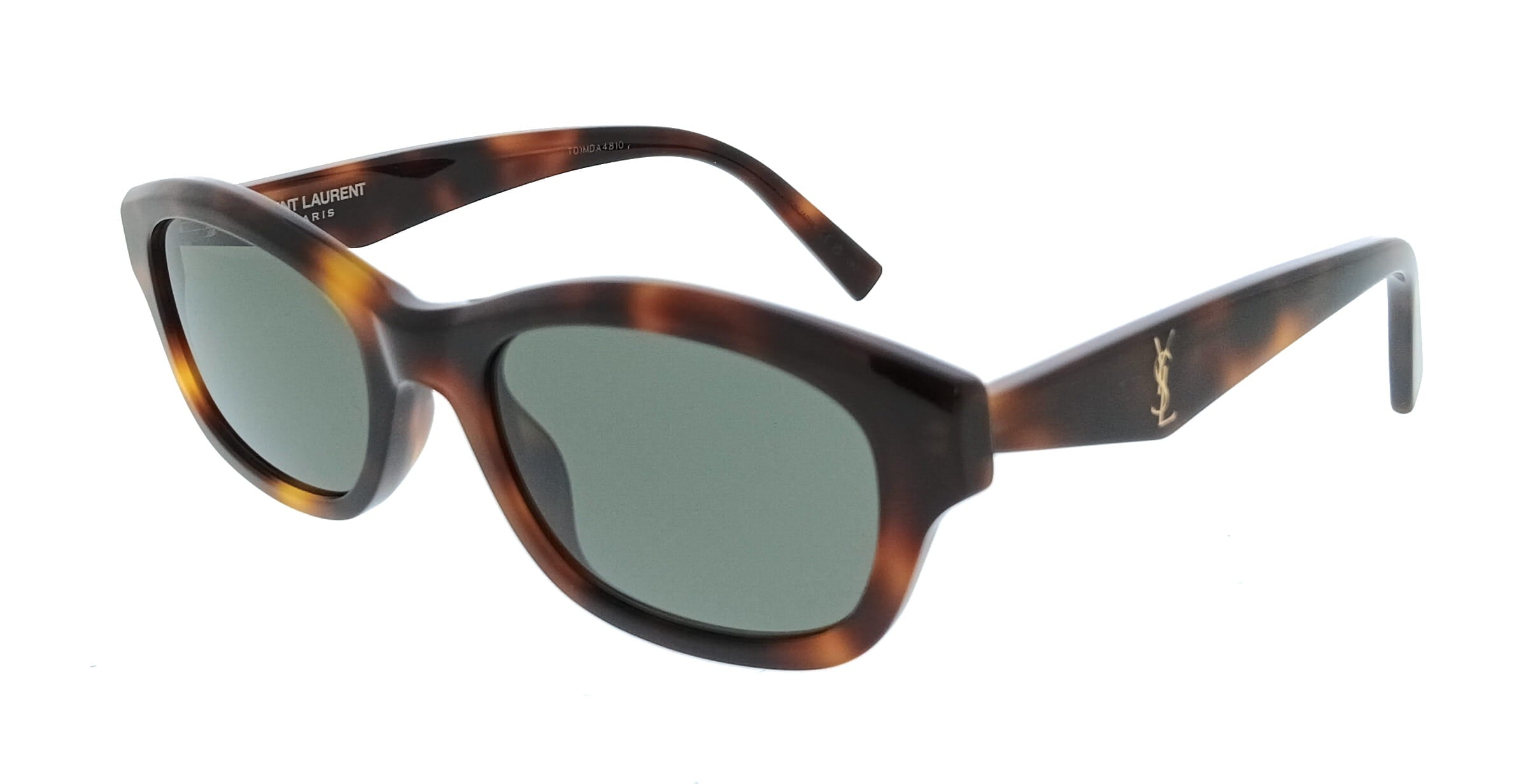 Saint Laurent SL M172-003 Havana Rectangle Womens Sunglasses