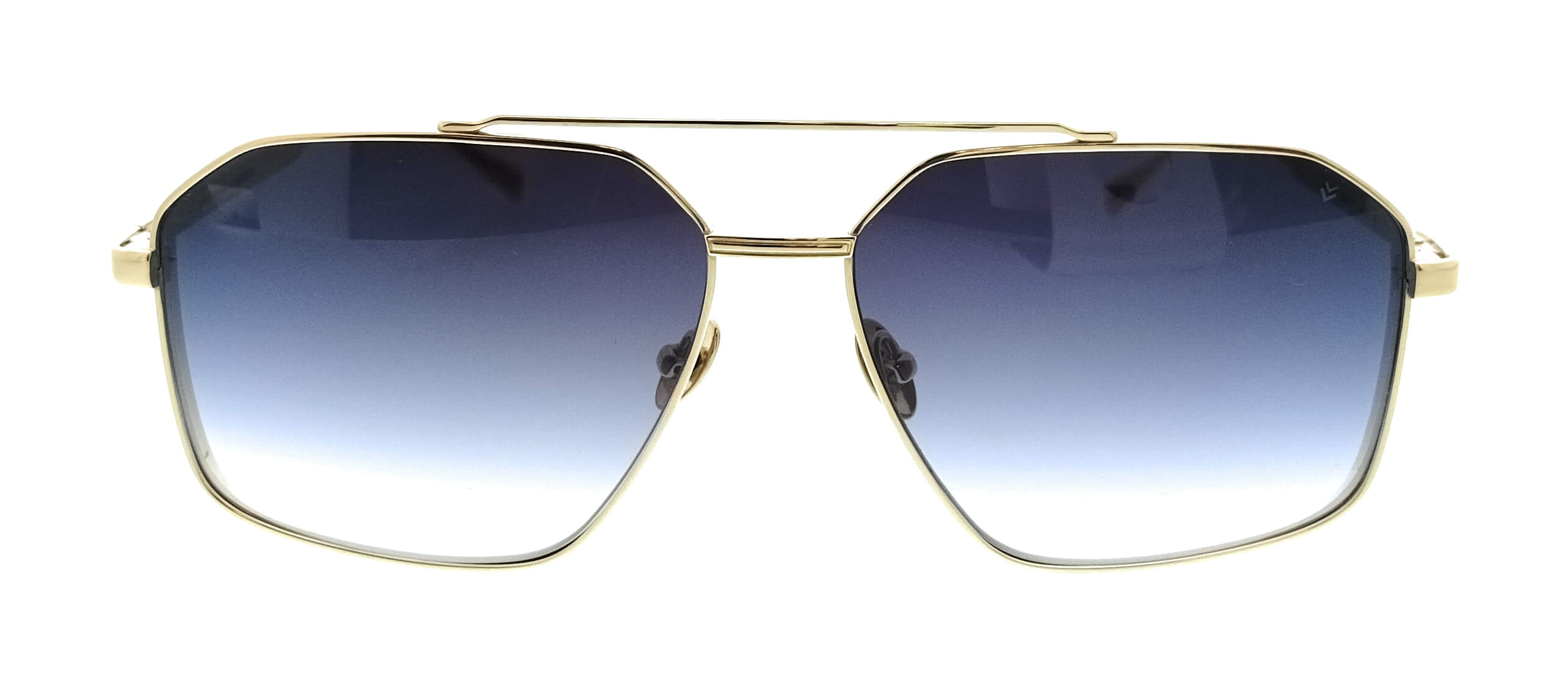 John Varvatos JV563 0GOL Mens Gold Navigator Sunglasses