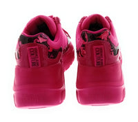 Versace Jeans Couture Women's Fuchsia Chunky Lace-Up Sneakers-