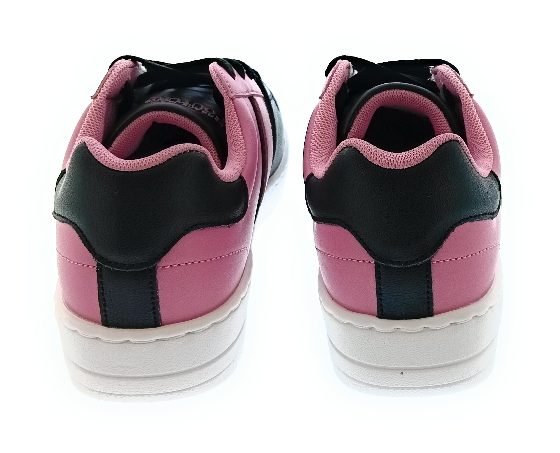 Versace Jeans Couture Women's Pink and Black Low-Top Lace-Up Sneakers-