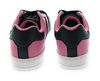 Versace Jeans Couture Women's Pink and Black Low-Top Lace-Up Sneakers-