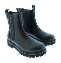 Versace Jeans Couture Versace Jeans Couture Black Mens Pull On Ankle Boots-