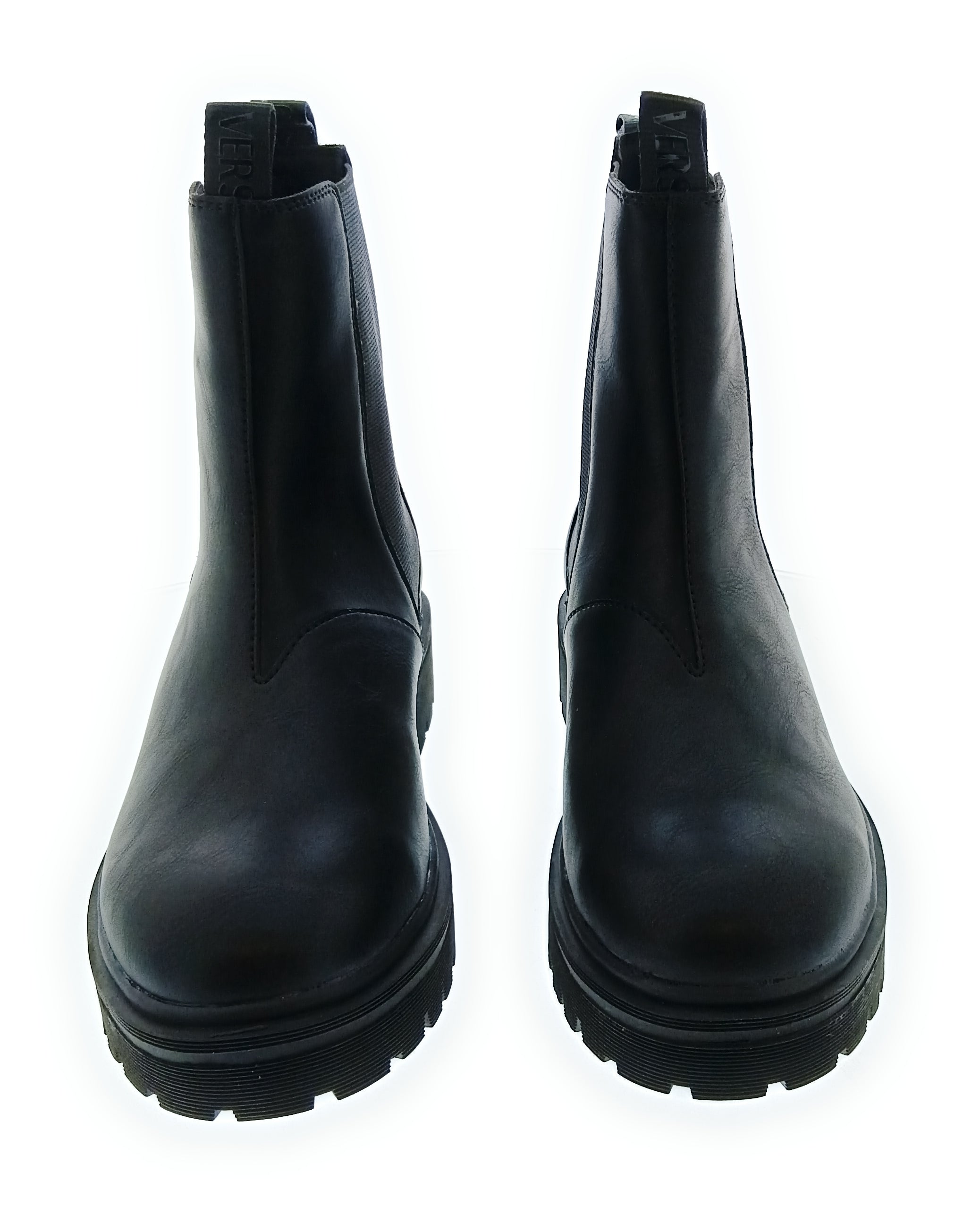 Versace Jeans Couture Versace Jeans Couture Black Mens Pull On Ankle Boots-