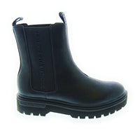 Versace Jeans Couture Versace Jeans Couture Black Mens Pull On Ankle Boots-