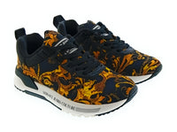 Versace Jeans Couture Versace Jeans Couture Black/Gold Mens Baroque Athletic Sneakers-