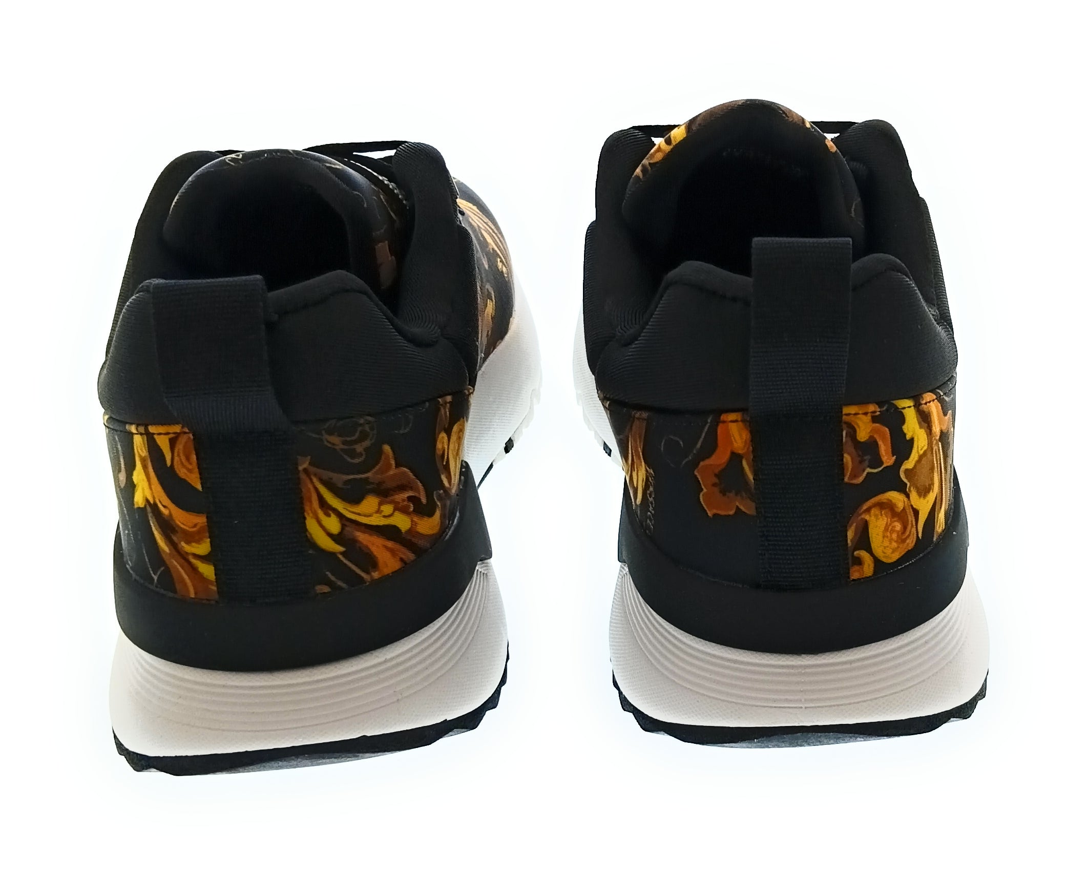 Versace Jeans Couture Versace Jeans Couture Black/Gold Mens Baroque Athletic Sneakers-