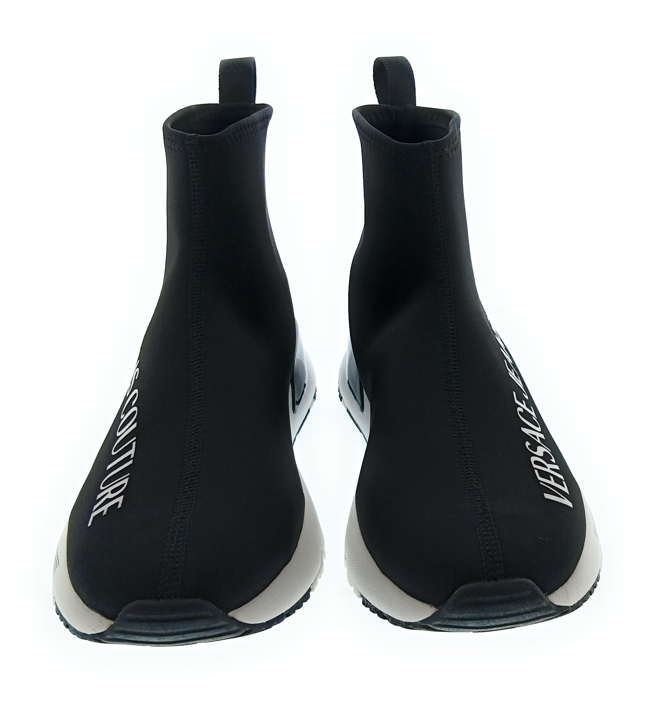 Versace Jeans Couture Versace Jeans Couture Black Mens Neopren Ankle Sneakers-