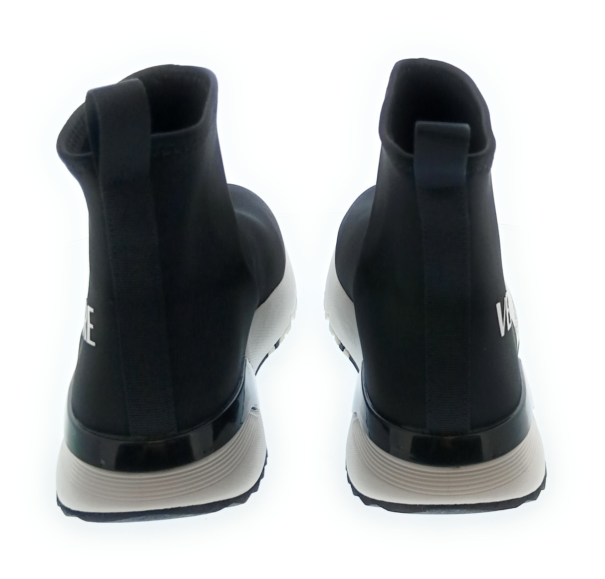 Versace Jeans Couture Versace Jeans Couture Black Mens Neopren Ankle Sneakers-