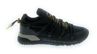 Versace Jeans Couture Versace Jeans Couture Black/Gold Mens Signature Neoprene Sneakers-