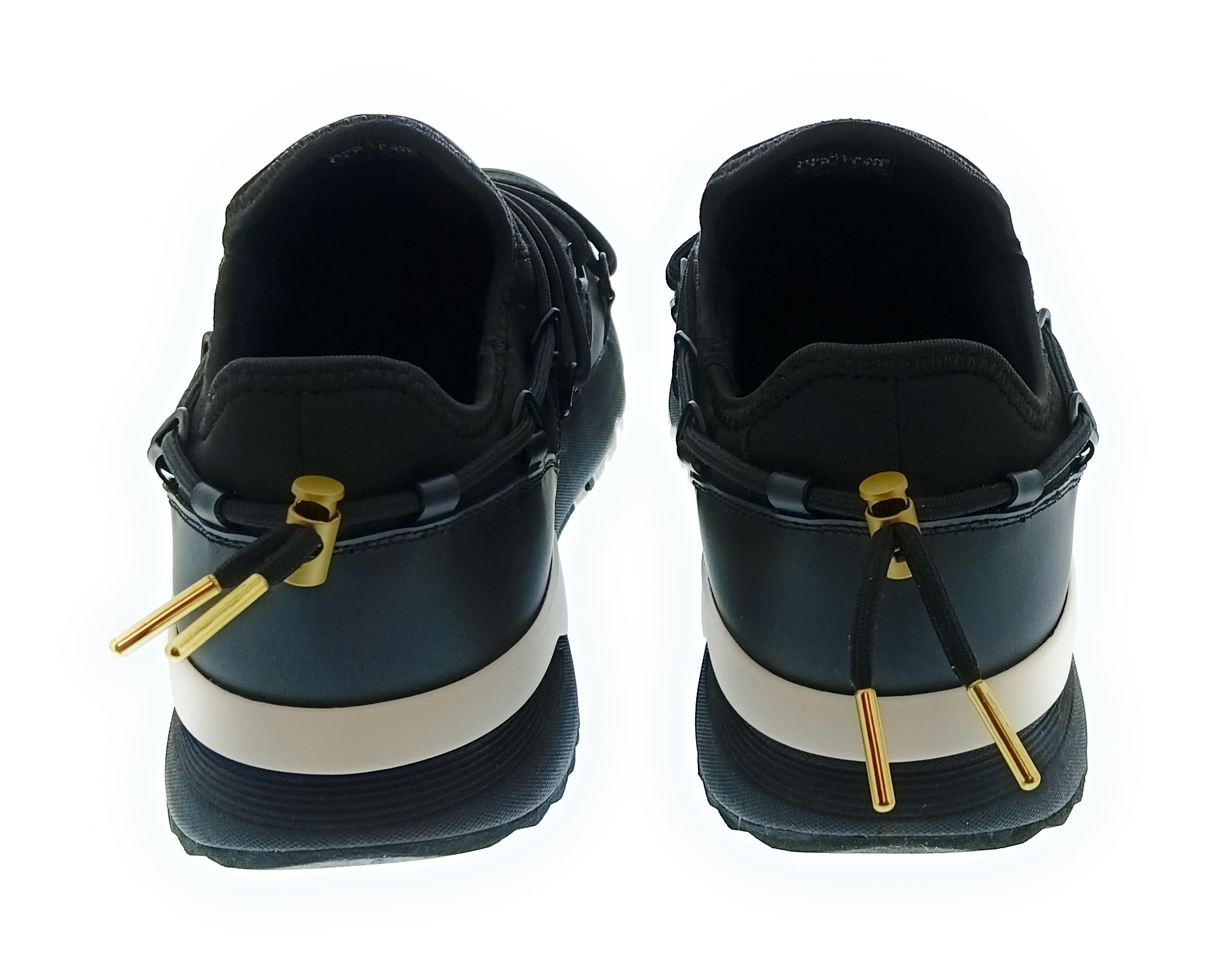 Versace Jeans Couture Versace Jeans Couture Black/Gold Mens Signature Neoprene Sneakers-