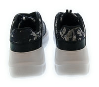 Versace Jeans Couture Versace Jeans Couture Black/Grey Mens Baroque Fashion Sneakers-